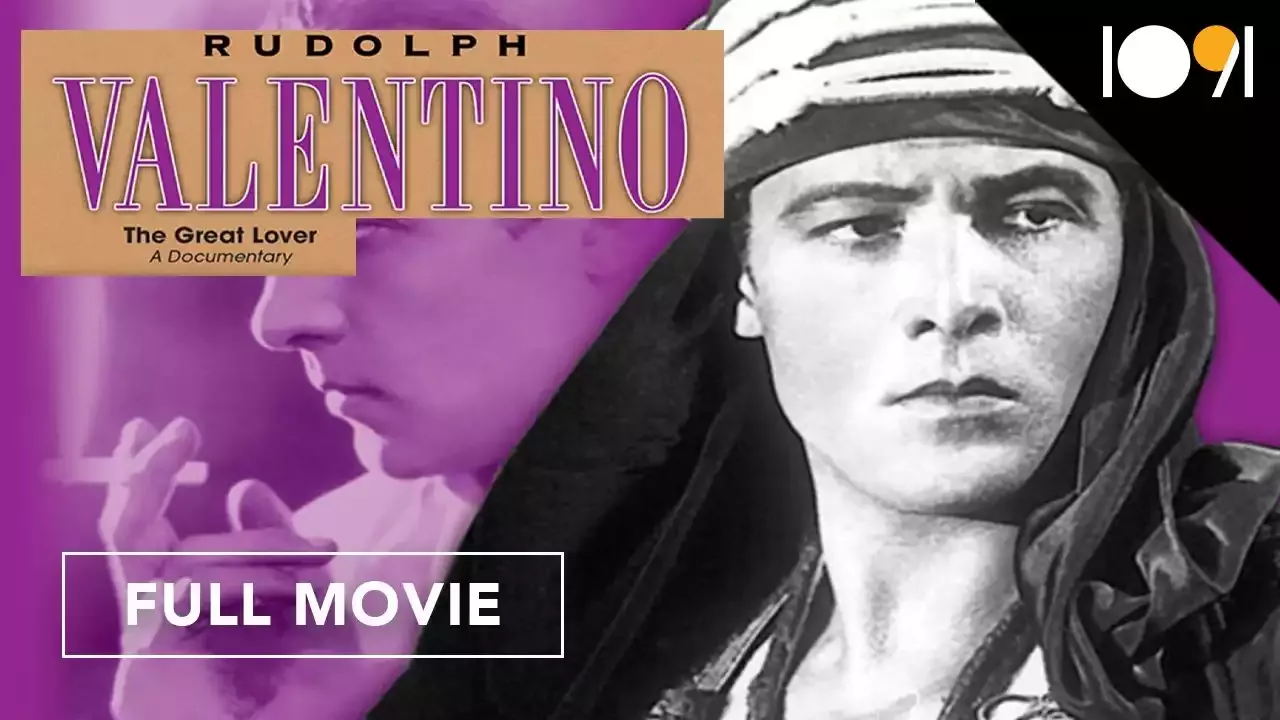 Rudolph Valentino Stummfilm-Herzensbrecher